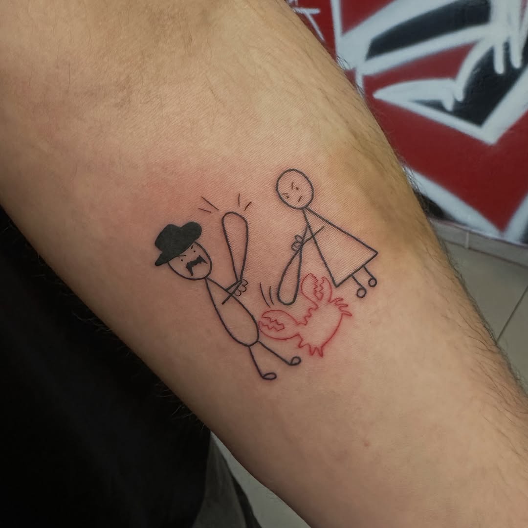 Tatuaż wykonany w Under Zone Tattoo Studio Jelenia Góra — praca nr 61
