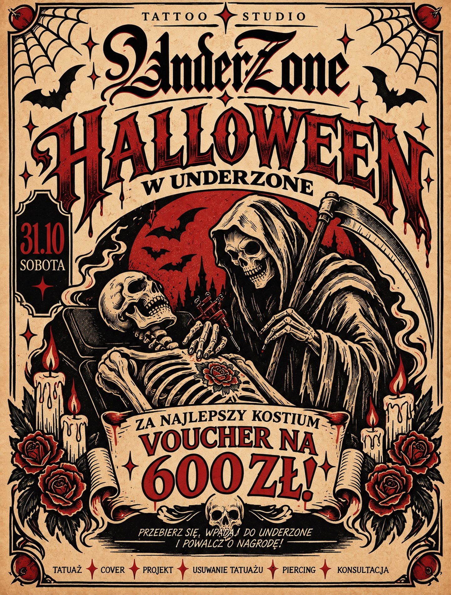 Tatuaż — Under Zone Tattoo Studio Jelenia Góra